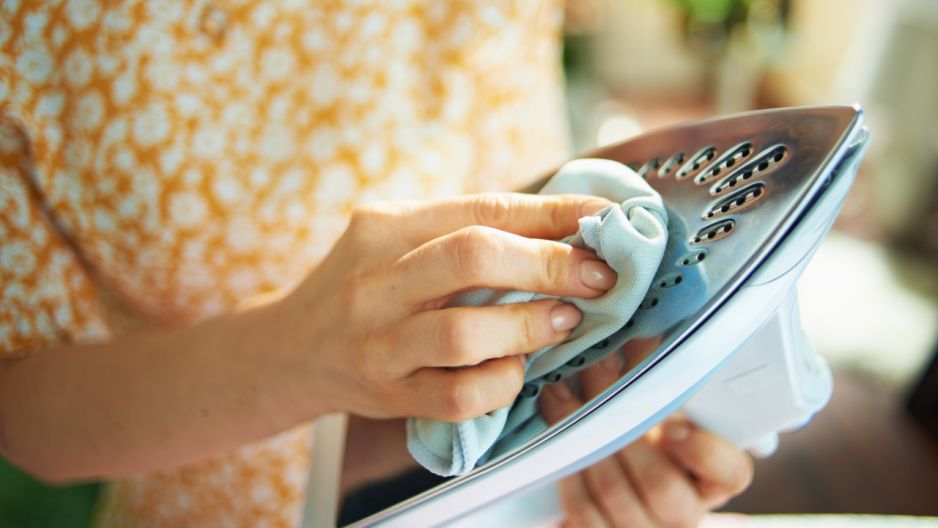 czyszczenie żelazka