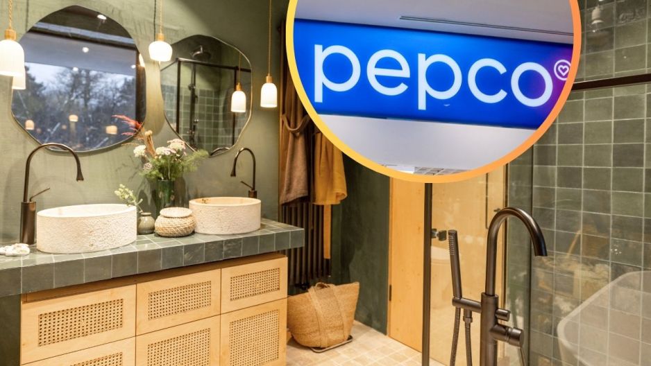 Pepco szafka do łazienki boho