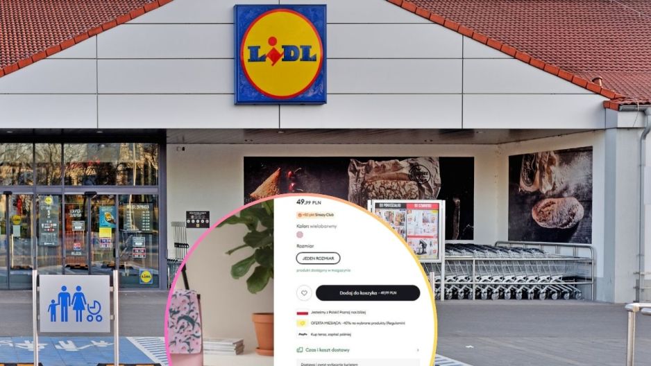 Lidl wózek na zakupy