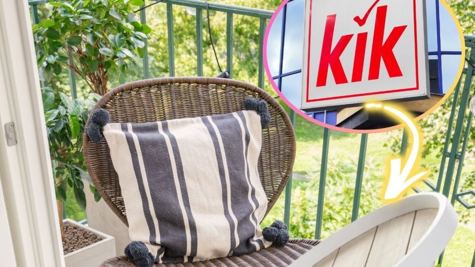 taca na balkon zamiast stolika kik
