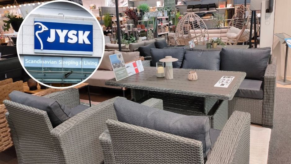 Stół na wyprzedaży w Jysk