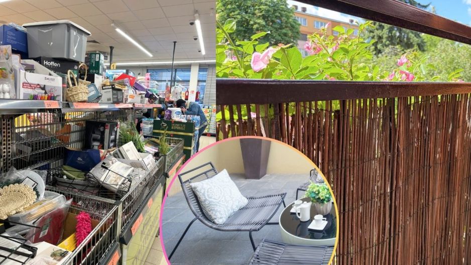 stolik i krzesła zestaw na balkon Biedronka