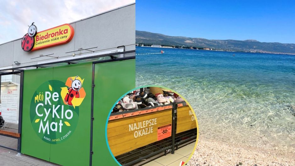 Biedronka na plażę