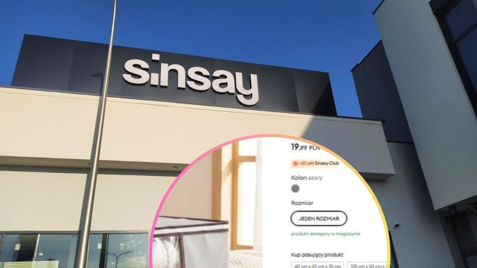 organizer do szafy Sinsay