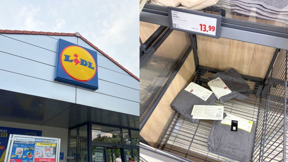 Lidl ręczniki po 7 zł sztuka