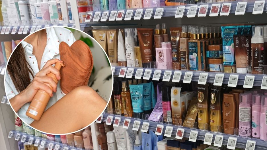 Balsam samoopalający z Rossmanna