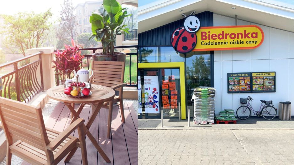 zestaw mebli Biedronka
