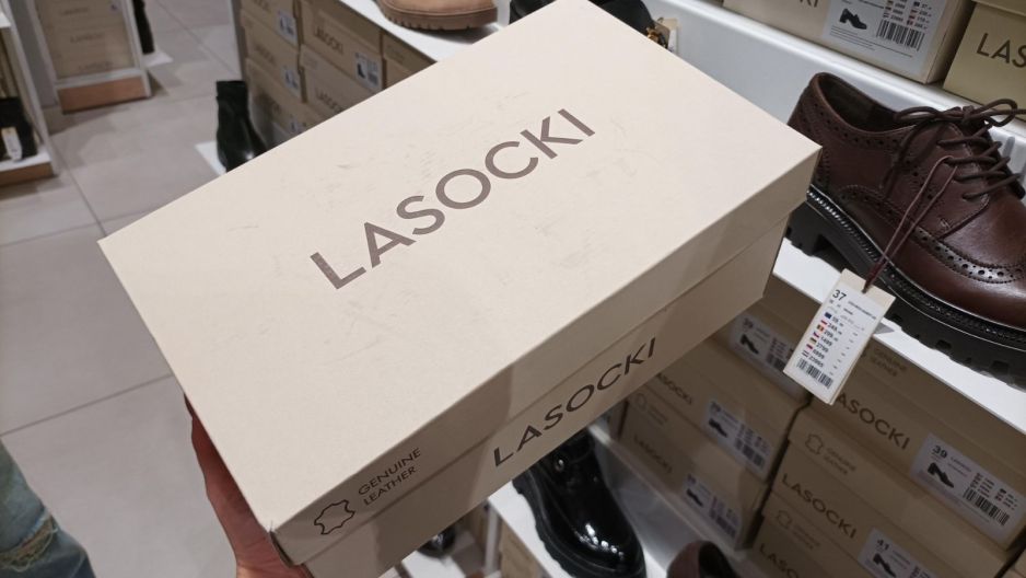 Skórzane botki Lasocki