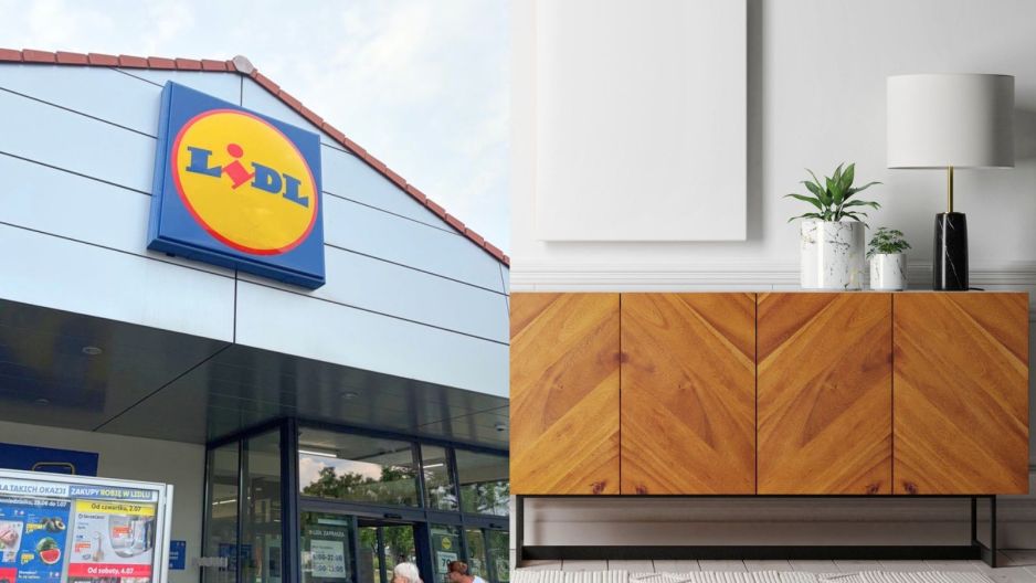 komoda jak PRL Lidl