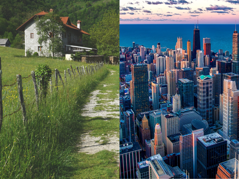 Wieś czy miasto? Które miejsce do życia jest ci przeznaczone? [PSYCHOTEST]