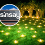 Lampki solarne ryflowane Sinsay