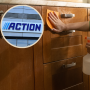 action ściereczka