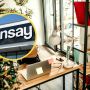 Trzypoziomowy regał z Sinsay