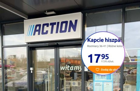 Kapcie z Action