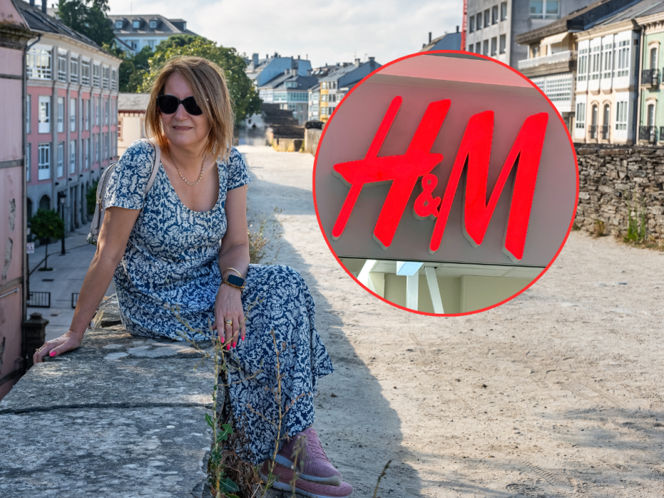 sukienka z H&M
