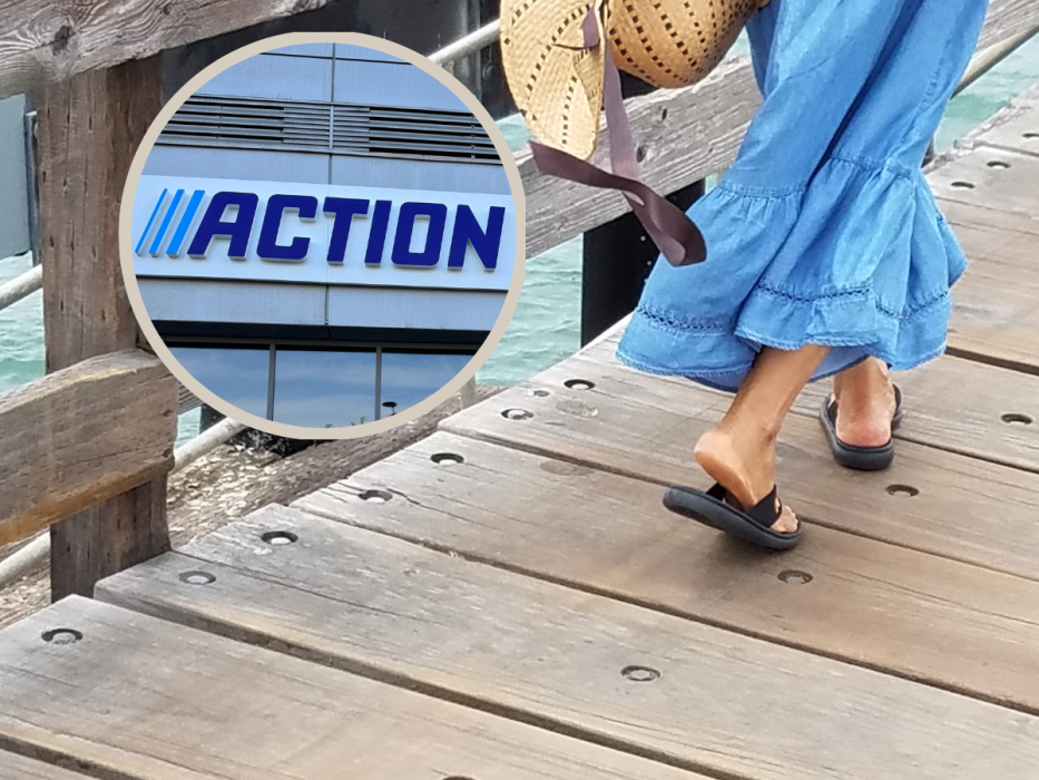 action klapki