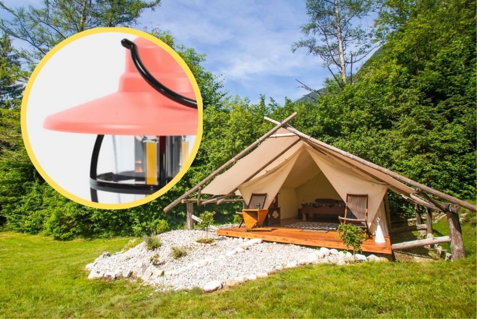 Glam camping