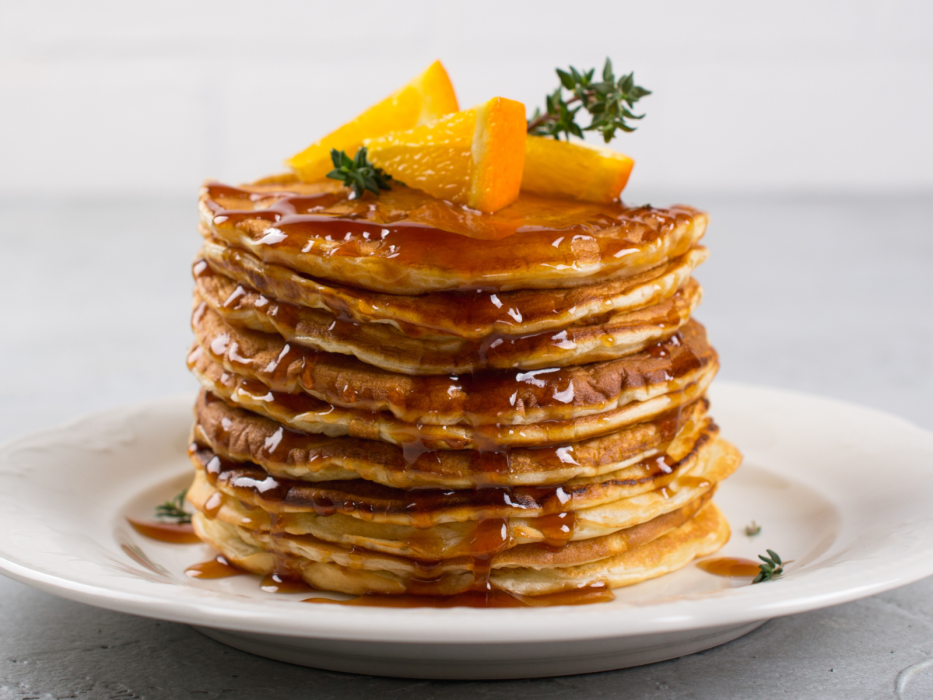 pomarańczowe placki