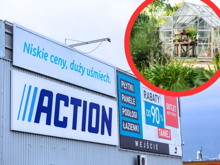Tania szklarnia z Action
