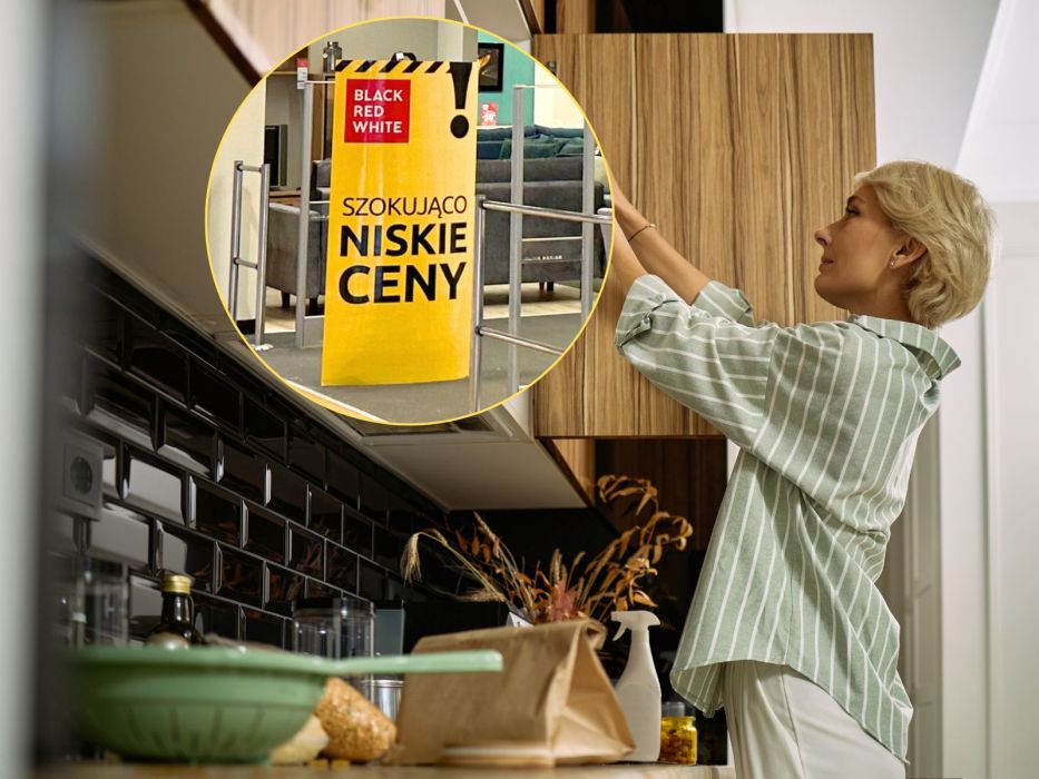 Black Red White organizer do szafki