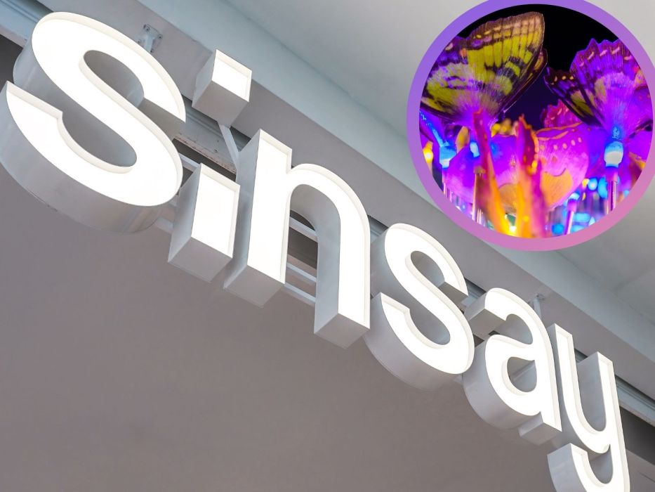 Lampa solarna motyle Sinsay