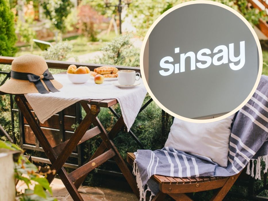 Sinsay wyprzedaż ogród i balkon