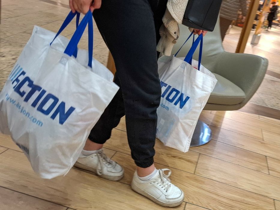 Torby zakupowe Action