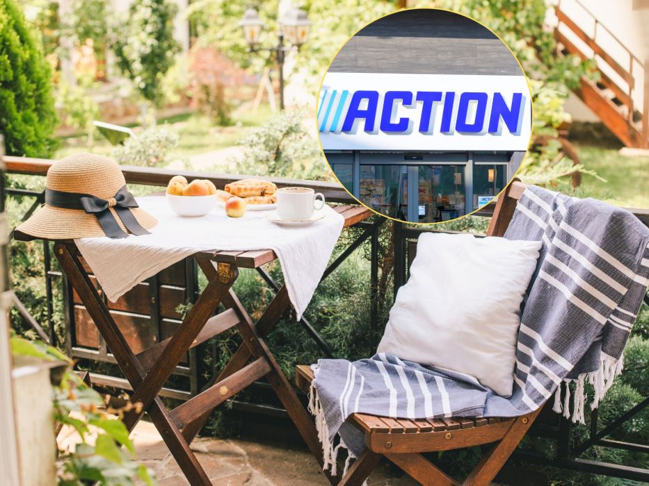 Action leżak ogrodowy na balkon i taras