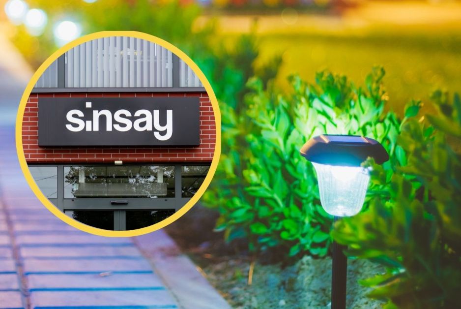 Solarna lampka z Sinsay