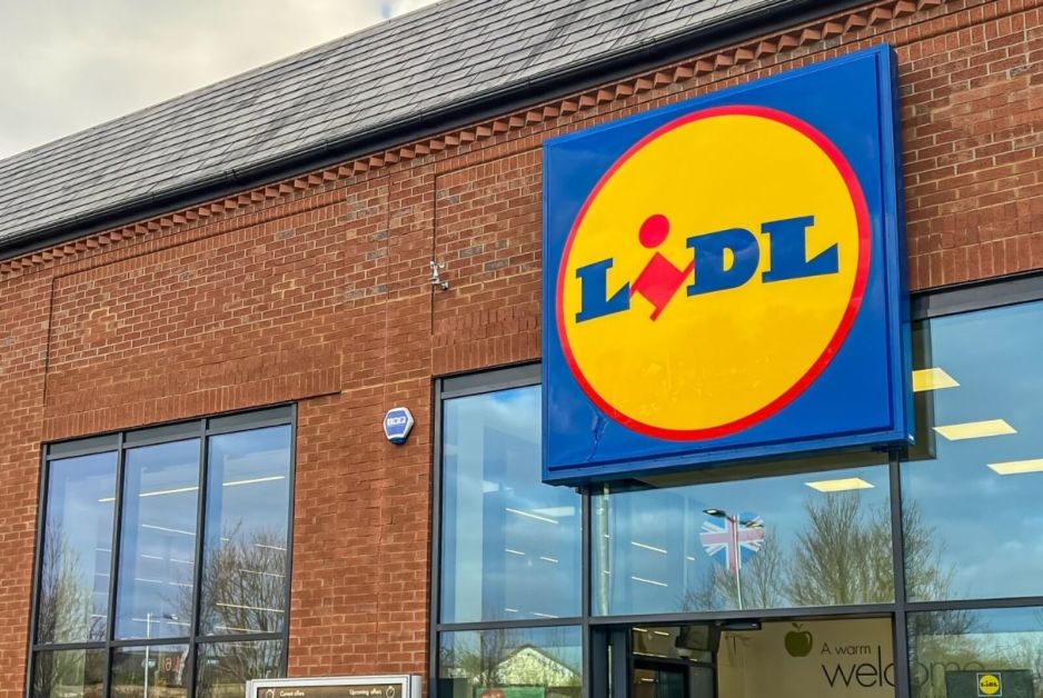 Aksamitny puf z Lidla z pojemnikiem