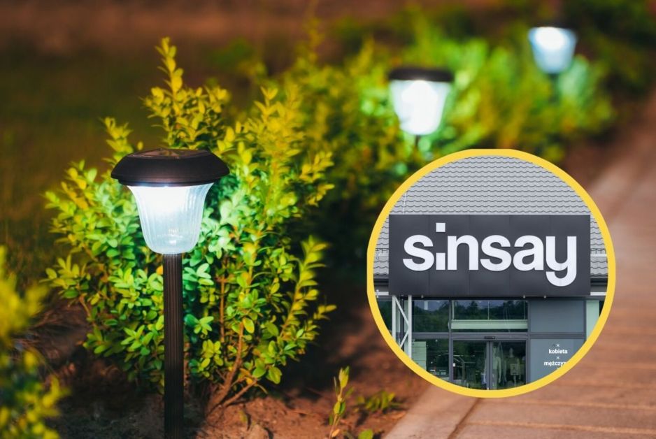 Klapki solarne LED z Sinsay