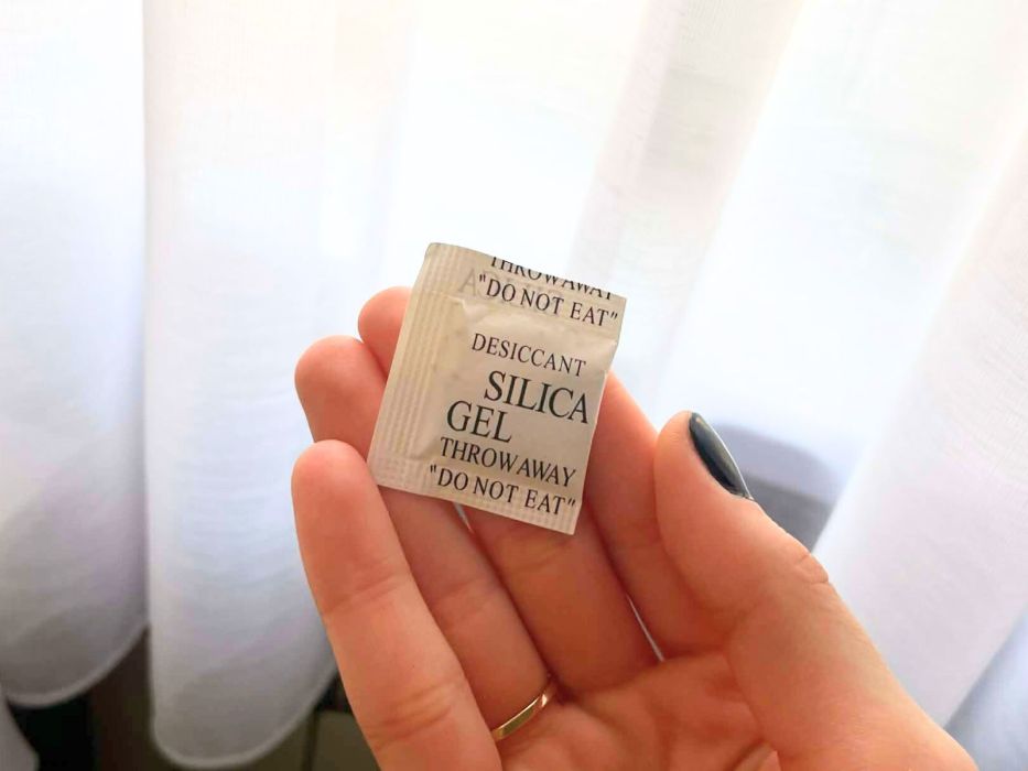 saszetka pochłaniająca wilgoć