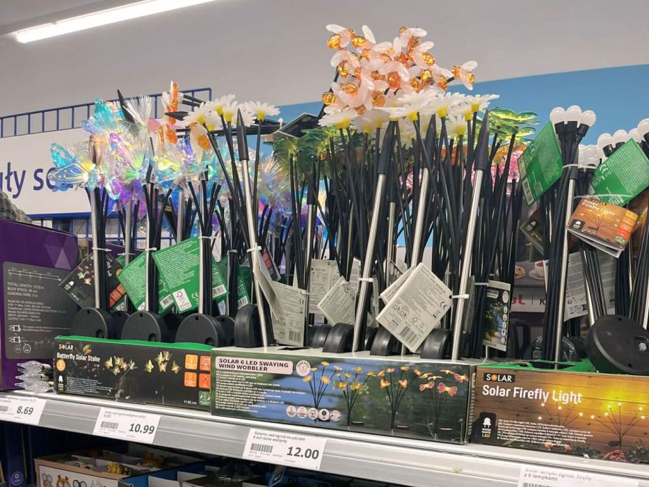 Action lampy solarne