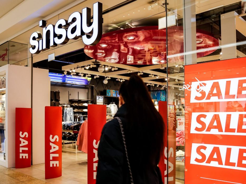 Sinsay bawełniana pościel w kwiaty