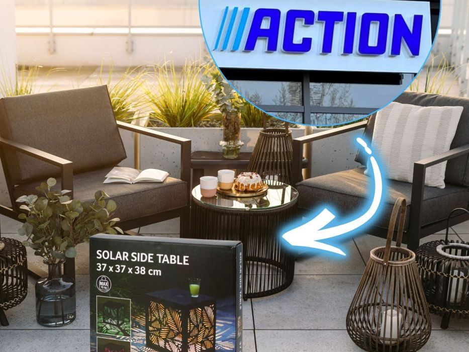 stolik solarny z Action