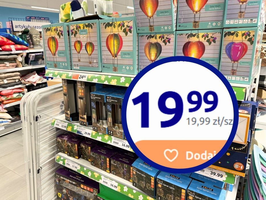 action lampa solarna