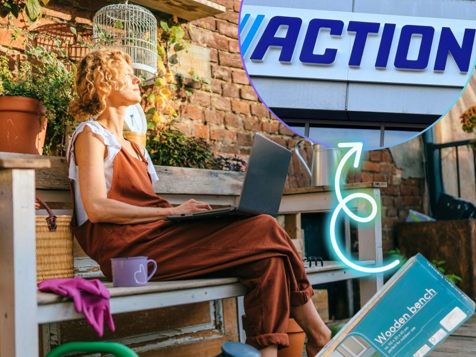 Action ławeczka na balkon i do ogrodu