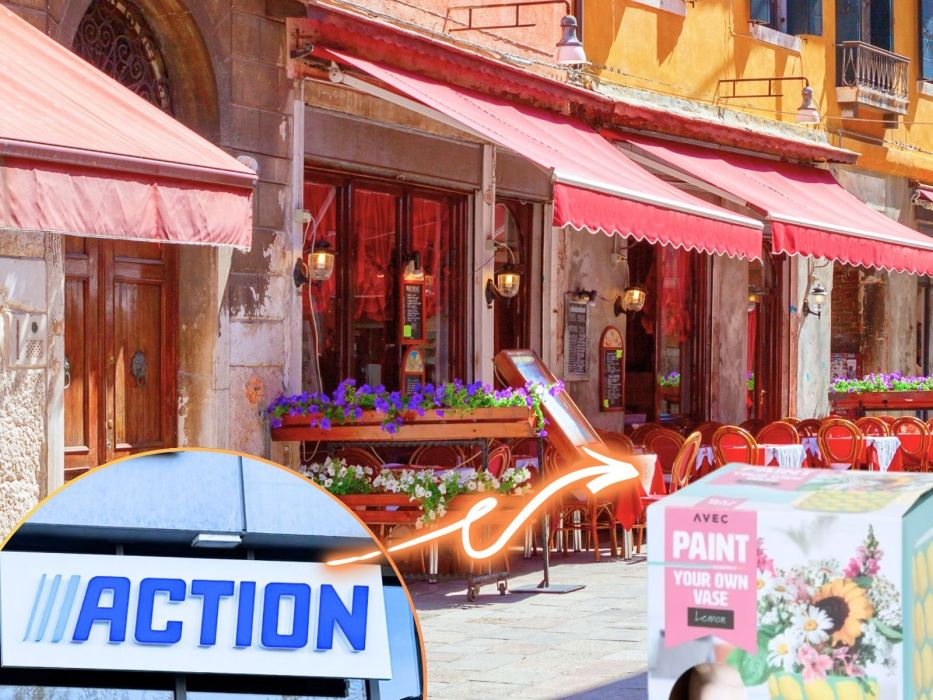 Action wazon/doniczka do malowania