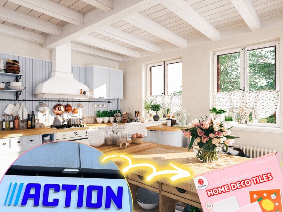 kuchnia płytki Action DIY