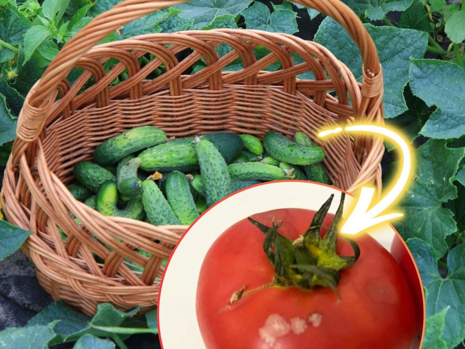 ogórki domowy nawóz z pomidora