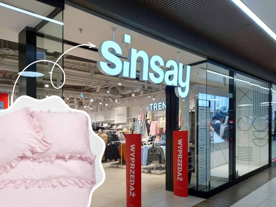 Satynowa pościel Sinsay