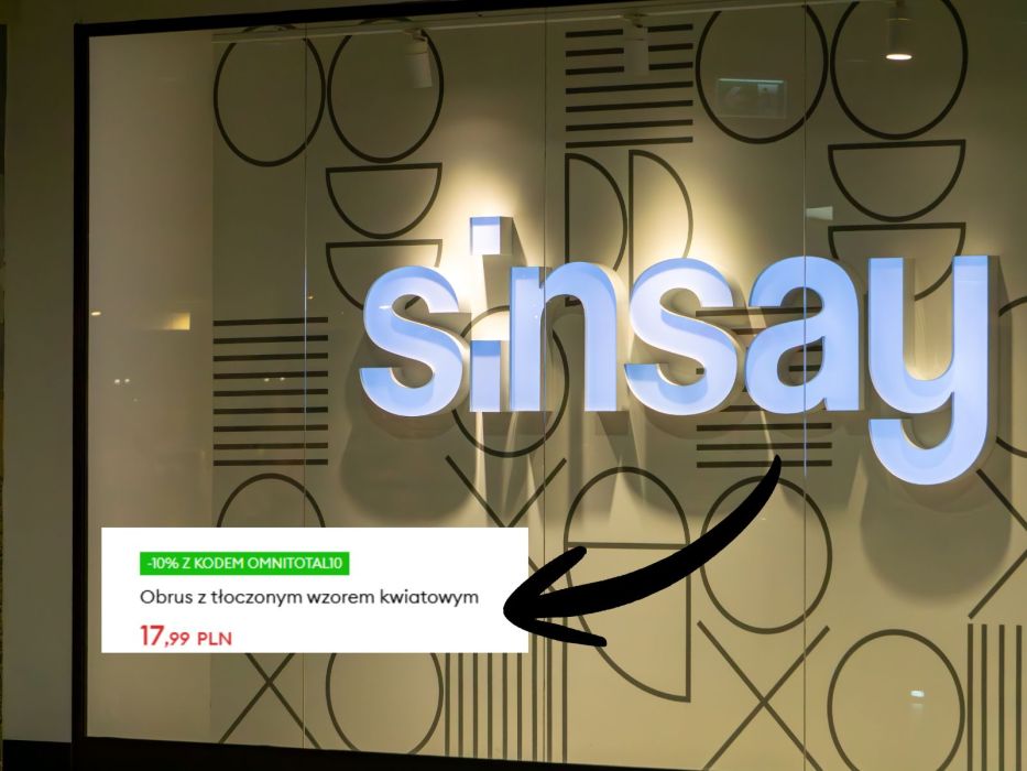 Satynowy obrus z Sinsay