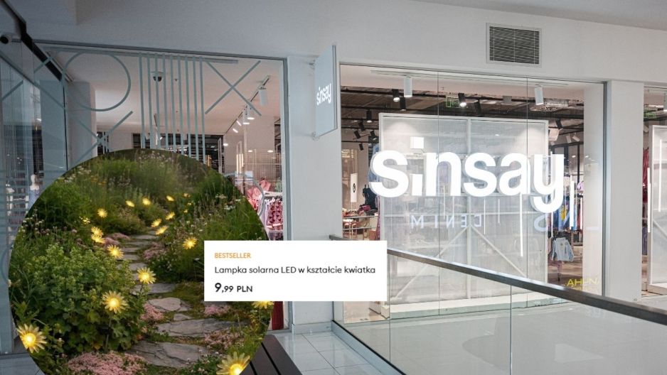 Lampka solarna Sinsay