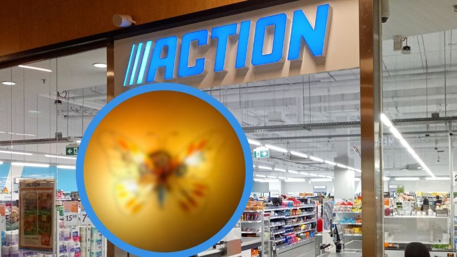 action lampa solarna motyl