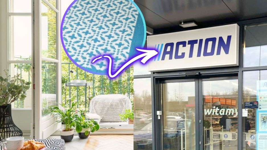 dywan na balkon Action