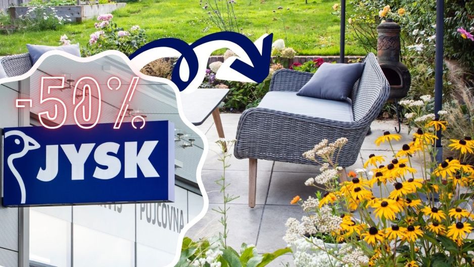 Rattanowa ławeczka 2w1 z Jysk