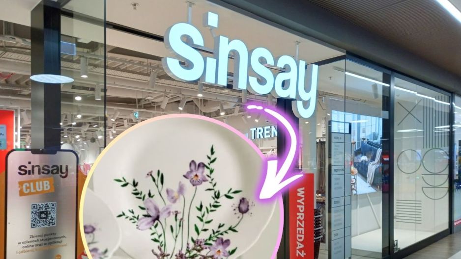 zastawa stołowa Sinsay