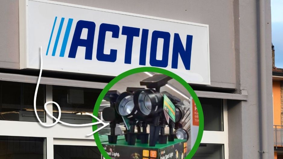 action punktowe lampy solarne