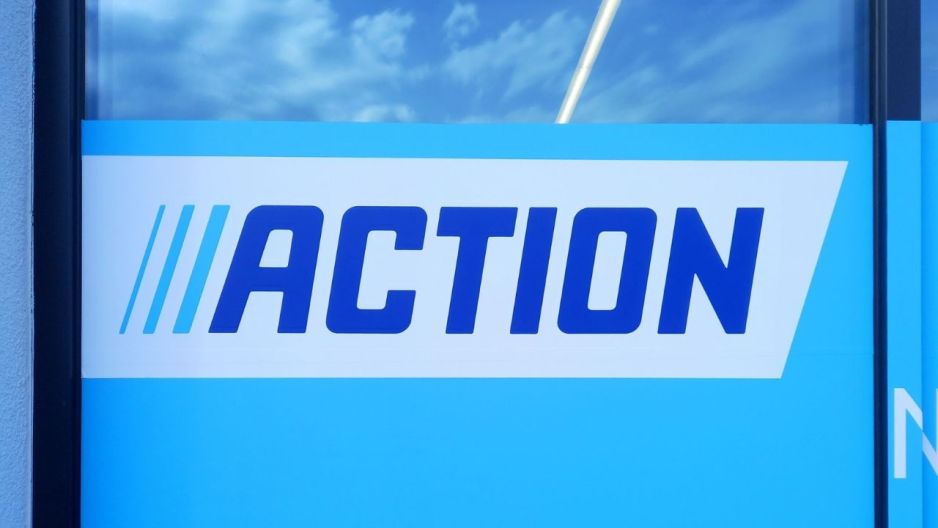 azurowa półeczka z Action