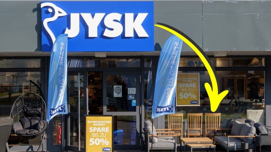 Drewniane krzesło z Jysk